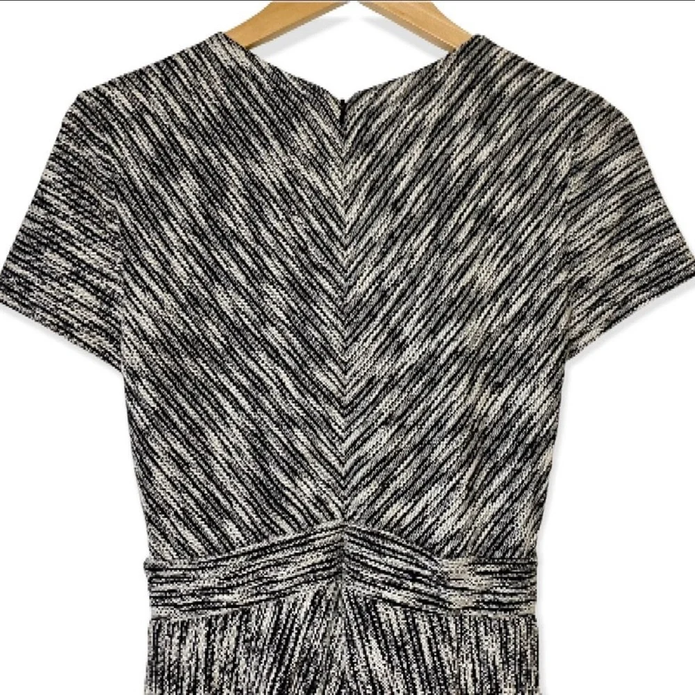 Anthropologie Hutch Dress NWT Avery Fit & Flare Black White Size M BEAUTIFUL! - Picture 7 of 11